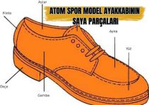 ATOM SPOR MODEL AYAKKABININ SAYA PARÇALARI