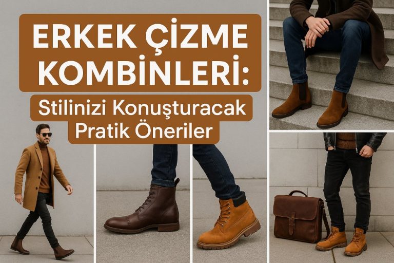 Erkek Çizme Kombinleri: Stilinizi Konuşturacak Pratik Öneriler