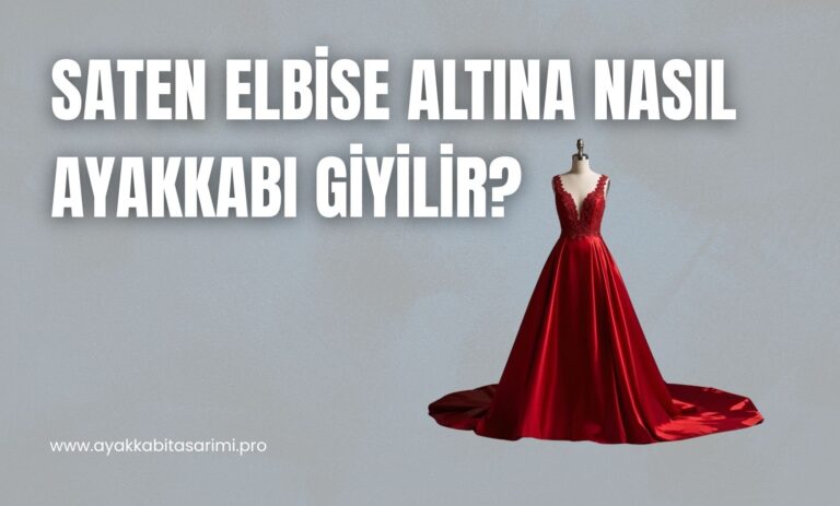 Saten Elbise Altına Nasıl Ayakkabı Giyilir? Işıltıyı Taşımanın İnce Sanatı